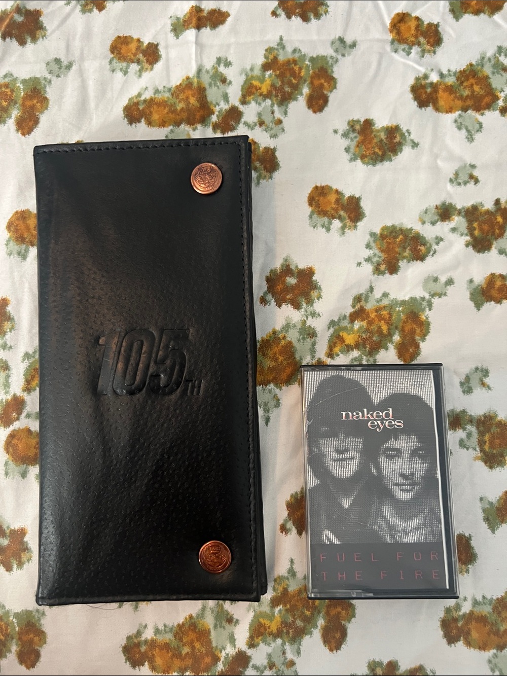 Harley Davidson 105 Year Anniversary Black Leather Organizer Wallet